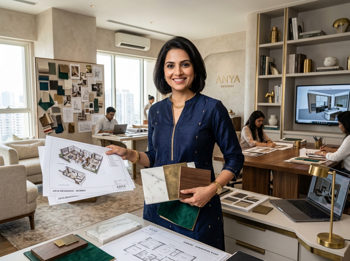 Interior Designer Studio Showcase